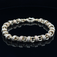  18k Tri-Color Fashion Bracelet 