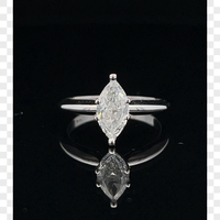  14k EGL Certified Diamond Engagement Ring 0.81ct 