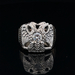  14k 32nd Degree Masonic Diamond Ring 0.50ct 