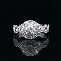 Neil Lane 14k Diamond Engagement Ring ~1.55tdw