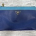 Ladies' Prada Saffiano Bicolor Clutch with Entrupy 