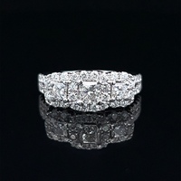  The LEO GSI Certified 14k Diamond Engagement Ring ~1.33tdw