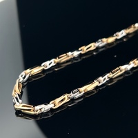  14k Two-Tone Fashion Chain 36.0g 20"