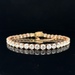  Stunning 18k Diamond Tennis Bracelet 15.00tdw