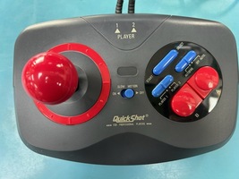 Quickshot Brand ( Nintendo NES) Black/ Red Joystick Controller