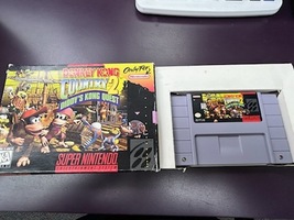 Super Nintendo Donkey Kong Country 2 Diddy's Kong Quest Game