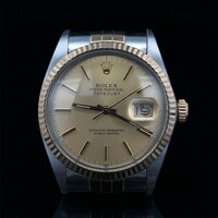 Men's 18k/Stainless Steel Rolex Oyster Perpetual Datejust 16013