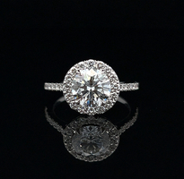  14k Lab-Grown Diamond Engagement Ring 2.33tdw 