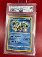 2017 Pokemon Sun&Moon Shining Volcanion Shining Legends - Holo. #27/73 PSA 9