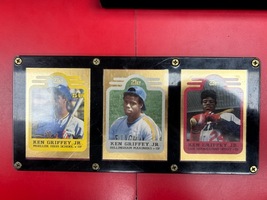 1991 Bleacher 23K Ken Griffey Jr. 3 Card Set Ser 4463/10,000