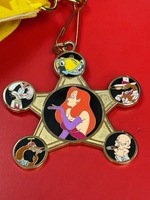 2007 Disney Who Framed Roger Rabbit Jessica Rabbit Star LE1000 Lanyard