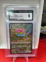 Pokemon Scarlet & Violet 151 Venusaur EX 198/165 Special Illustration Rare CGC 9