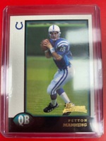 1998 Bowman #1 Peyton Manning Rookie Card