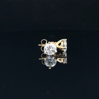  14k Lab-Grown Diamond Stud Earrings 2.02tdw