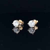  14k Lab-Grown Diamond Stud Earrings 2.00tdw 