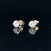  14k Lab-Grown Diamond Stud Earrings 2.00tdw 