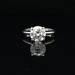  14k Lab-Grown Diamond Solitaire Engagement Ring 2.00ct 