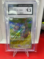 Pokemon Scarlet & Violet 151 Tangela 178/165 CGC Mint + 9.5