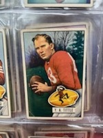 1951 Bowman Football Complete Set #1-144 VG-EX Condition