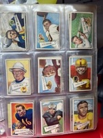 1952 Complete Bowman Football Small Set #1-144 W/ Graded Gifford VG-EX