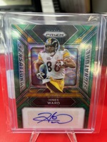 2023 Panini Prizm Green Scope Sensational Signatures Hines Ward #15/75