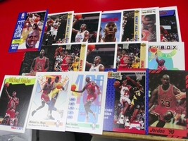 Michael Jordan Chicago Bulls Trading Card Lot of 98