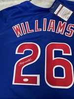 Billy Williams Signed Chicago Cubs Jersey W/ JSA Cert! READ Description!