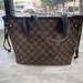 Ladies' Louis Vuitton Neverfull PM Damier Ebene w/box, bag and cover (no wallet)