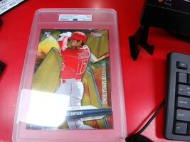 Bowmans Best Neophyte Sensations5X7 GOLD Shohei Ohtani PSA 9 #7/10
