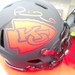 Under Armour Patrick Mahomes Black Full Size Signed Helmet W/ Beckett Cert