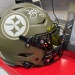 Riddell Speedflex Salute To Service Troy Polamalu Signed Helmet W/ Beckett Cert