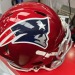 Riddell Speed Tom Brady Autographed Helmet "Candy Apple Red" W/ Fanatics Cert