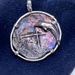  2 REALES SHIPWRECK ATOCHA COIN PENDANT SET IN 14K WHITE GOLD. W/COA