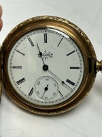 Elgin Grade:119 Model 2 SIZE: 6S 11 JEWEL, POCKET WATCH WITH HUNTING CASE