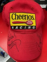 Betty Crocker Cheerios NASCAR Hat Richard Petty Bobby Labonte Autograph
