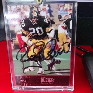 Upper Deck 1997 Upper Deck Rocky Bleier Signed Card