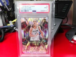 Panini Select Caitlin Clark Future Flash Rookie Card PSA 9