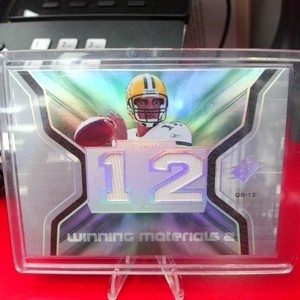 2007 Upper Deck SPX Aaron Rodgers Winning Materials