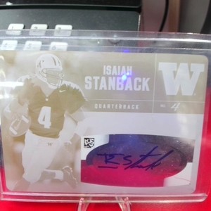 2007 Sage HIT DECADEence Isaiah Stanback Autographed Magenta Printing Plate 1/1