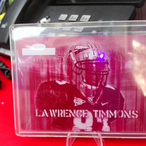 2007 Sage  DECADEnce Lawrence Timmons Magenta Printing Plate 1/1