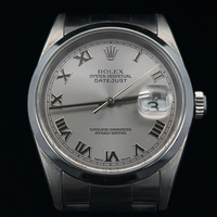 Men's Stainless Steel Rolex 16200 W/Papers