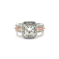  Beautiful 18k Custom Bridal Ring 2.00tdw