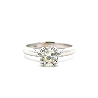  Stunning 14k Diamond Solitaire Engagement Ring 1.01ct