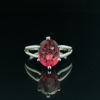  14k Pink Tourmaline Ring 