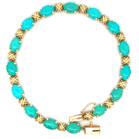  14k Turquoise Fashion Bracelet