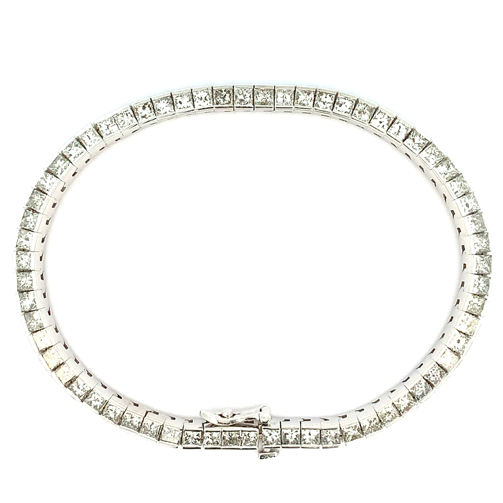 14k Diamond Tennis Bracelet 7.00tdw Walt's Pawn & Jewelry Buyer