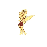  14k Gold Disney Tinkerbell Charm