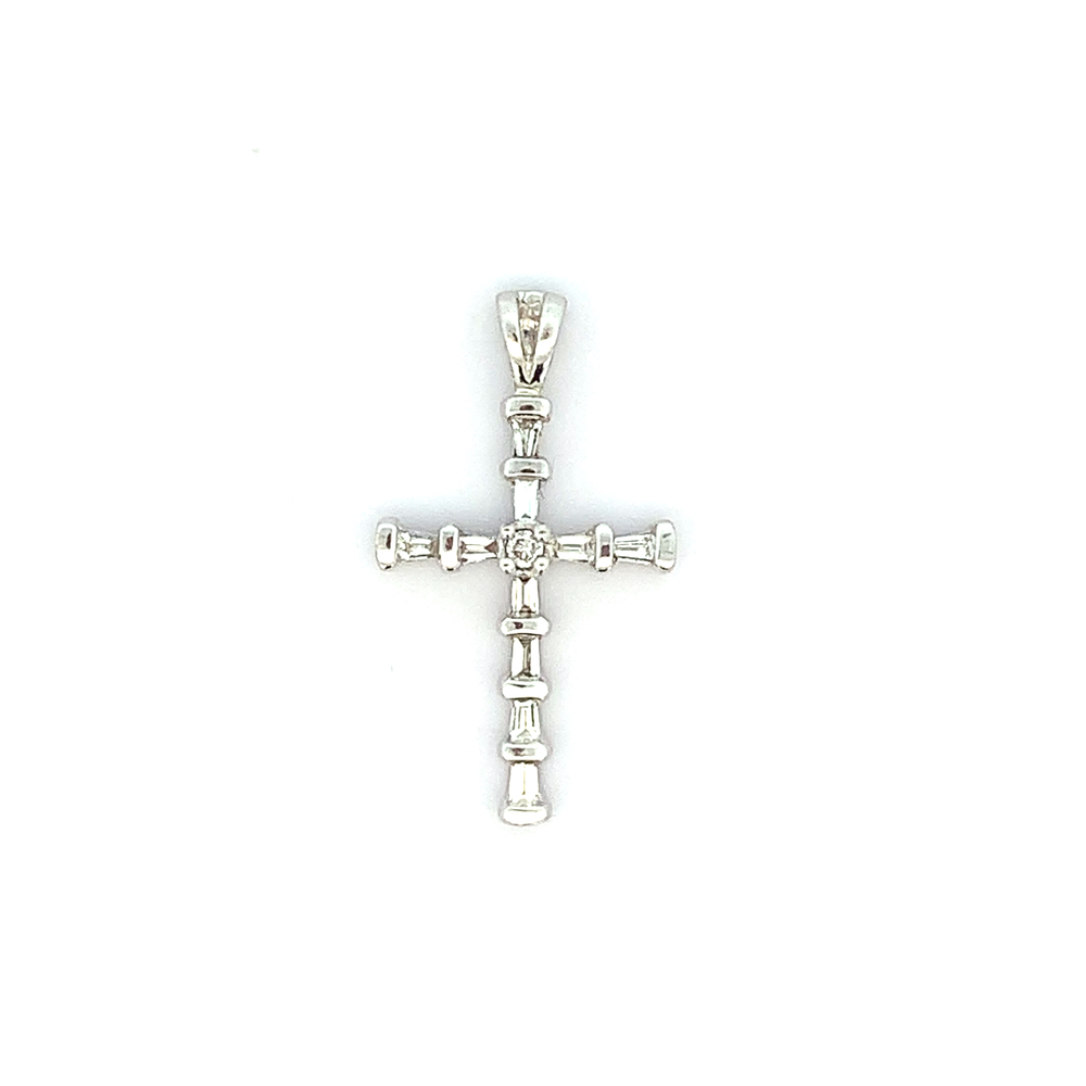 14k Diamond Cross Pendant | Walt's Pawn & Jewelry Buyer