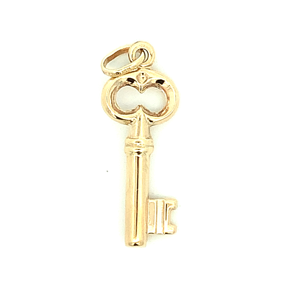 14k Gold Key Charm | Walt's Pawn & Jewelry Buyer